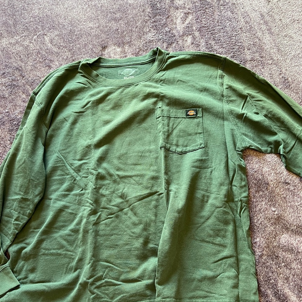 Forest green Men’s Dickies work shirt. XL.